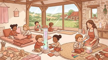 Atelier Snoezelen pour enfants